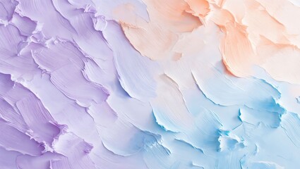 Fototapeta premium A Harmonious Blend of Soft Pastel Colors Creating a Serene Atmosphere with Gentle Curves and Textures, Perfect for Evoking Calm and Creative Inspiration in Art