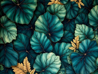 Fototapeta premium Lleaves background