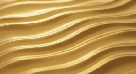 Fototapeta premium Abstract gold wave texture background design.