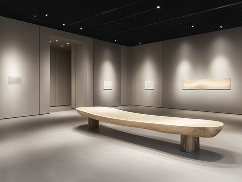 Artful Appreciation: Museum Display Bench Designed for Comfort and Viewing