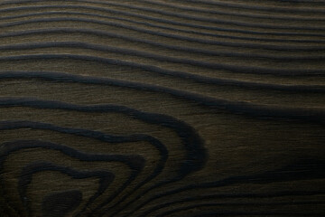 old brown pine wood, burnt board