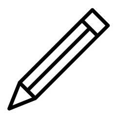 pencil line icon