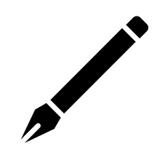 mechanical pencil solid icon