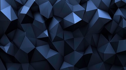 Obraz premium Dynamic Blue Geometric Background with Soft Lighting