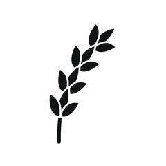 Lavender flower icon showcases a delicate and soothing design, perfect for wellness branding