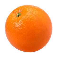 Orange fruit isolated, transparent PNG, PNG format, cut out
