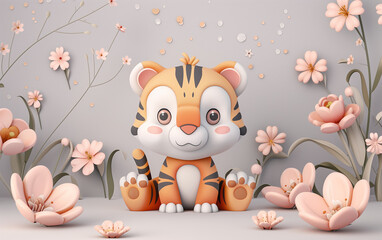 easter bunny with easter eggs