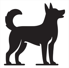 Dog illustration, Dog art, Dog drawing