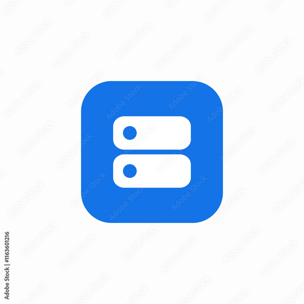 Poster data storage folder archive icon vector sign
