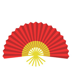 Chinese Lunar Folding Hand Fan