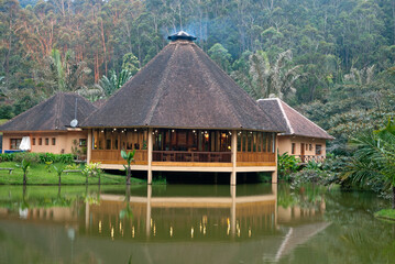 Vakona forest lodge, forêt primaire tropicale, Parc National Andasibé Mantadia, Madagascar