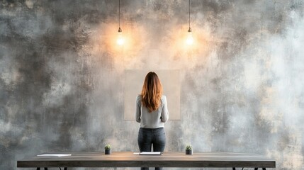 Female software engineer sharing innovative machine learning insights with a diverse audience, fostering mentorship and collaboration in technology