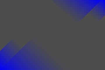 Futuristic abstract blue geometrics on a black background, blue banner