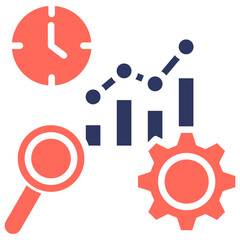 Efficiency Analysis Icon