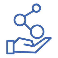 share experiences color icon
