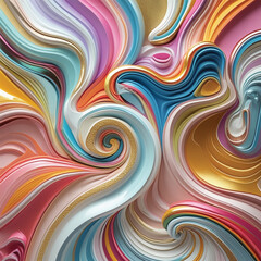 abstract colorful background with circles