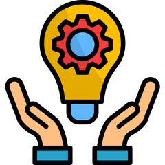Fototapeta premium Inovation Strategy Icon