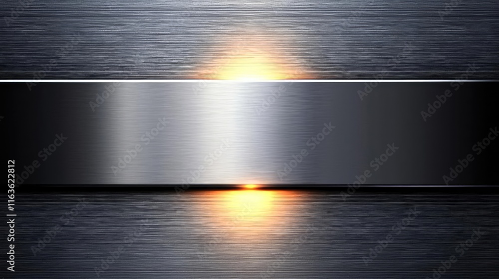 Poster brushed abstract background concept. metal texture with a glowing effect, perfect for backgrounds an