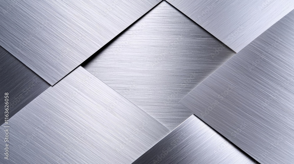 Poster brushed abstract background concept. close-up of brushed metal surface with diagonal patterns and te