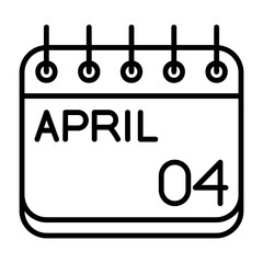 April Icon