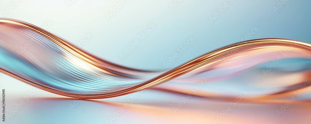 Poster brushed abstract background concept. abstract wave pattern creates a soothing visual effect, ideal f