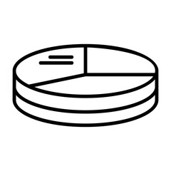 3D Pie Chart Icon
