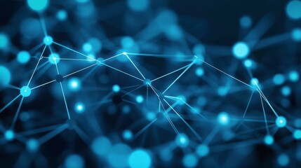 Abstract Modern Technology Background in High Contrast