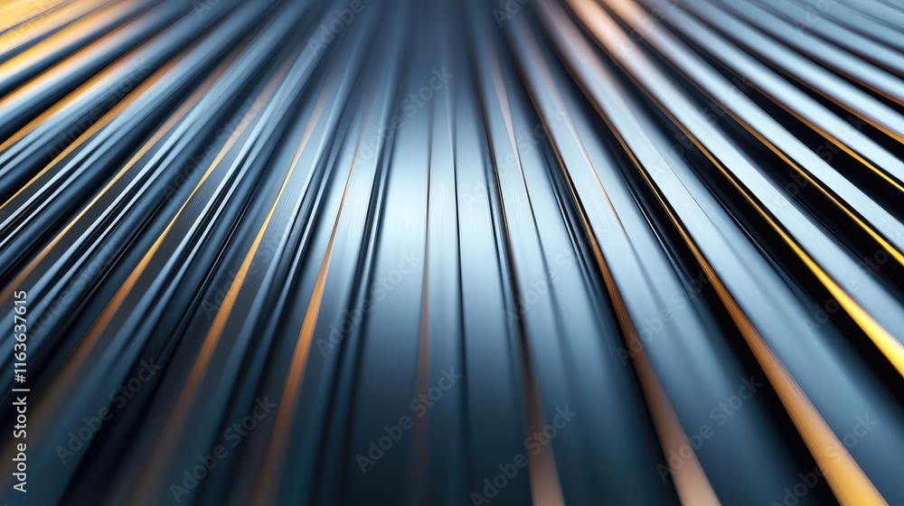 Poster brushed abstract background concept. close-up of metallic lines with a sleek and modern design aesth