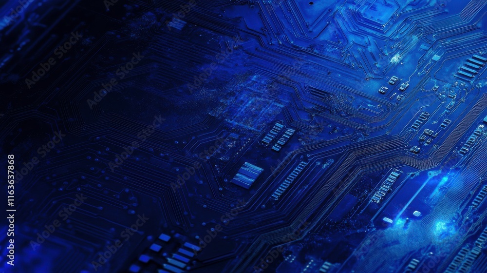 Aufkleber abstract technology background with high contrast patterns