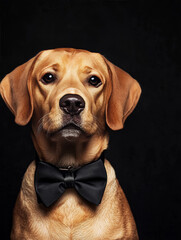 labrador retriever frontal face portrait