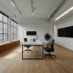 Minimalist professional office