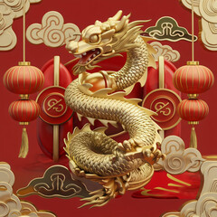 Fototapeta premium chines new year 