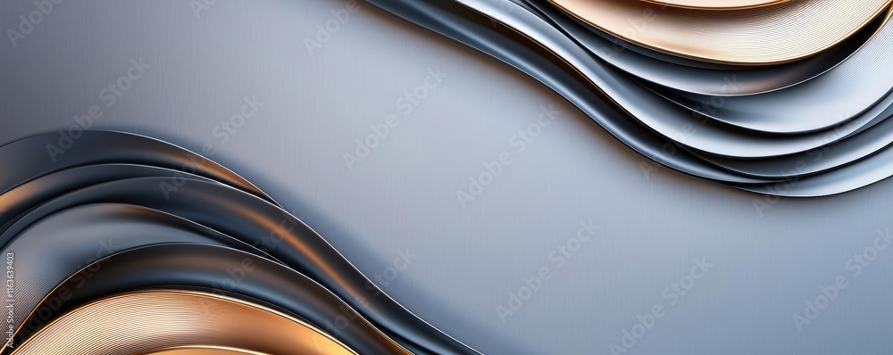 Poster brushed abstract background concept. abstract waves in gradient colors for background, design, and m