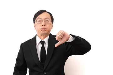 ノーと言いたいビジネスマン