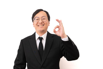 笑顔のビジネスマン