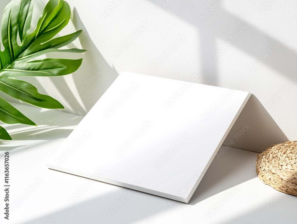 Poster blank white gradient background with product display. white backdrop or empty studio with room floor