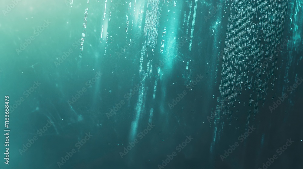 Aufkleber soft digital interface with minimalist background