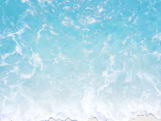Obraz premium blue water wave texture background