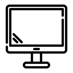 watch TV cutline icon