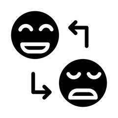 mood changes solid icon
