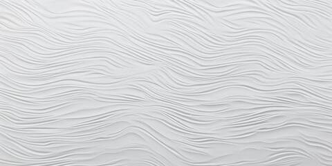 Obraz premium groove scratched damage long horizontal on white wall background curve wave flow line