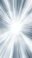 Fototapeta premium Starburst light effect with glowing white rays