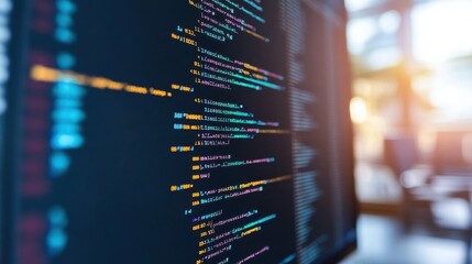 Coding Environment in Ambient Light with Visuals