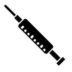 medicine injection glyph style