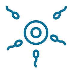 fertilization process color style