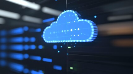 Digital Storage Solutions in Tech Room Setting