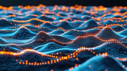 Digital Transmission Waves in High Contrast Lighting