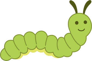 caterpillar cartoon doodle