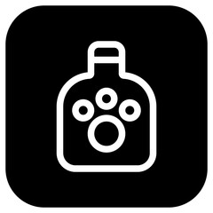 Editable pet shampoo vector icon. Veterinary, animal, pet care, pet shop. Part of a big icon set family. Perfect for business, web and app interfaces, presentations, infographics, etc