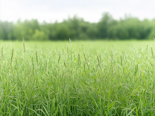 Obraz premium fresh spring green grass
